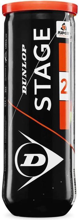 Actual product image Dunlop Tennis Balls Stage 2 Orange Itf