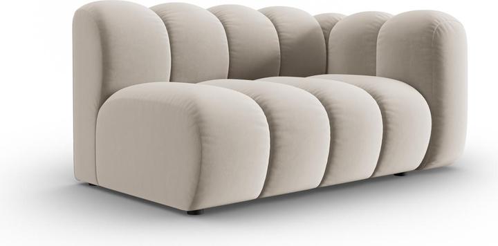 Image du produit Micadoni Canapé Modulable Droit en Velours, "Lupine", 2 Places, 145x95x70Fabriqué en Europe (2 places, 3 places, 4 places)