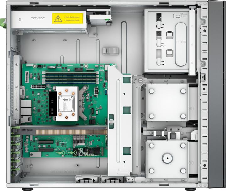 Actual product image Fujitsu Server TX1320 M6, E-2434, 1x32GB (Intel Xeon E-2434, 32 GB, Tower Server)