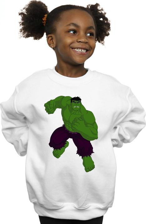 Immagine prodotto Hulk Pose Felpa Ragazze (140, 146)
