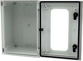 Immagine prodotto Rs Pro GF Custodia da parete in poliestere Grigio chiaro IP66, HxLxP 400 mm x 300 mm x 200 mm (Case)