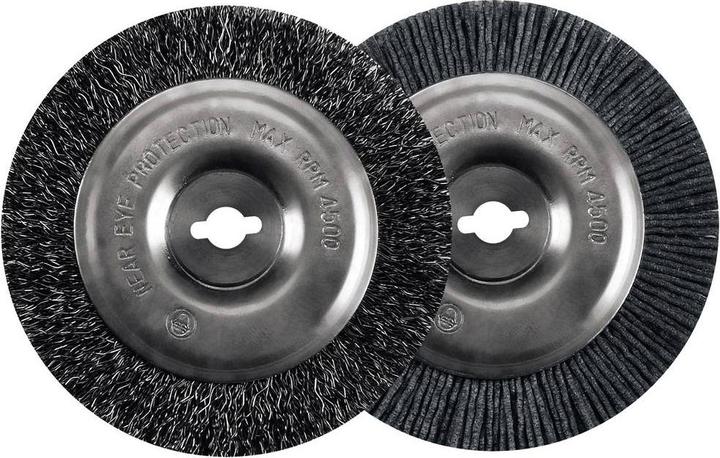 Einhell Spazzole di ricambio per pulitori di fughe in acciaio e nylon