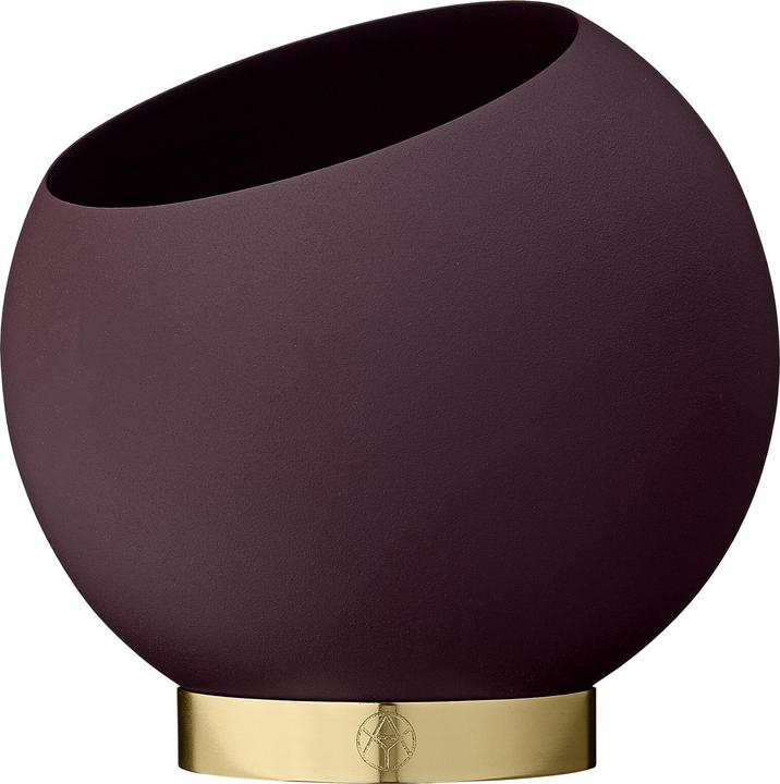 Actual product image Aytm Globe Bordeaux flower pot Ø 17 cm