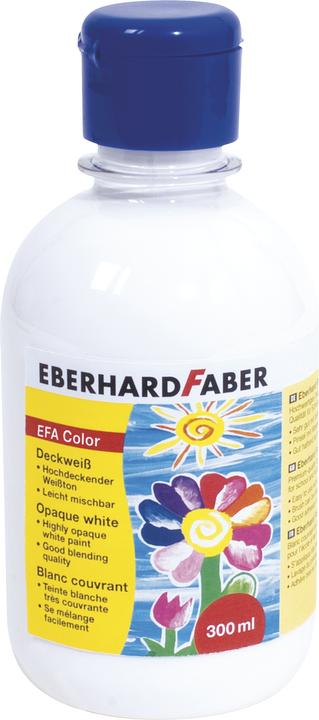 Produktbild EberhardFaber Eberhard Faber Vertrieb GmbH Deckweiss Flasche 300ml (Weiss, 300 ml)