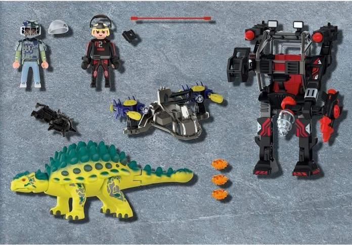 Actual product image Playmobil Saichania: Defense of the combat runner (70626, Playmobil dinos)