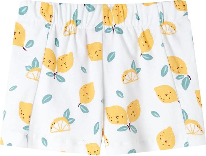 Image du produit VidaXL Short pour enfants Ecru 92,Matière : 100 % coton,Couleur (92)