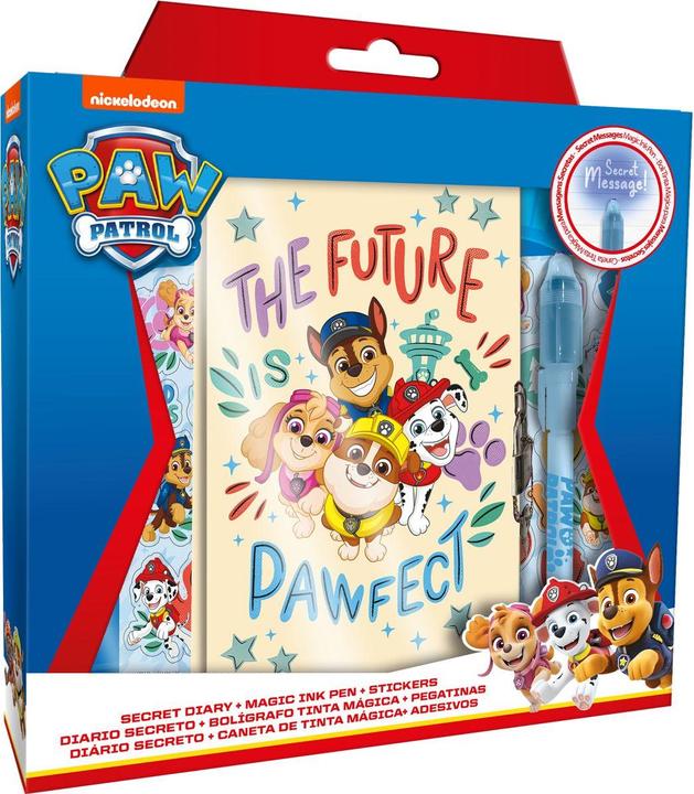 Produktbild Kids Licensing Paw Patrol Tagebuchset (Mehrfarbig)