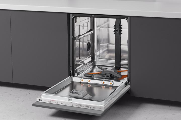 Produktbild LG QuadWash DB475TXS Geschirrspüler mit Vollentleerung Klasse A 14 Plätze Dampf Wi-Fi