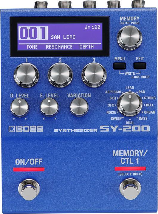 Image du produit BOSS (Electronics) Pédale compacte pour synthétiseur SY-200 (Guitare, Contrebasse)
