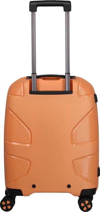 Actual product image Impackt IP1 - 4-wheel trolley with USB port, Garden Apricot (38 l, Hand luggage (up to 50 litres))