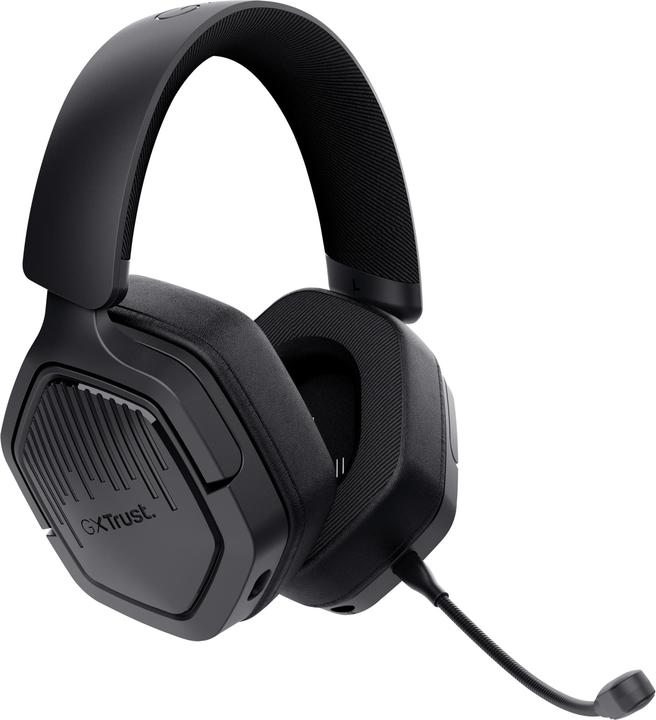 Actual product image Trust Gxt493 Carus Wrls Headset Blk (Wireless)