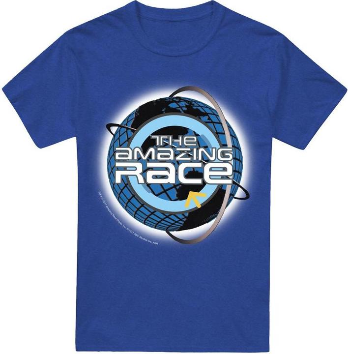 Actual product image The Amazing Race Unisex Adult Around the Globe T-Shirt (S)