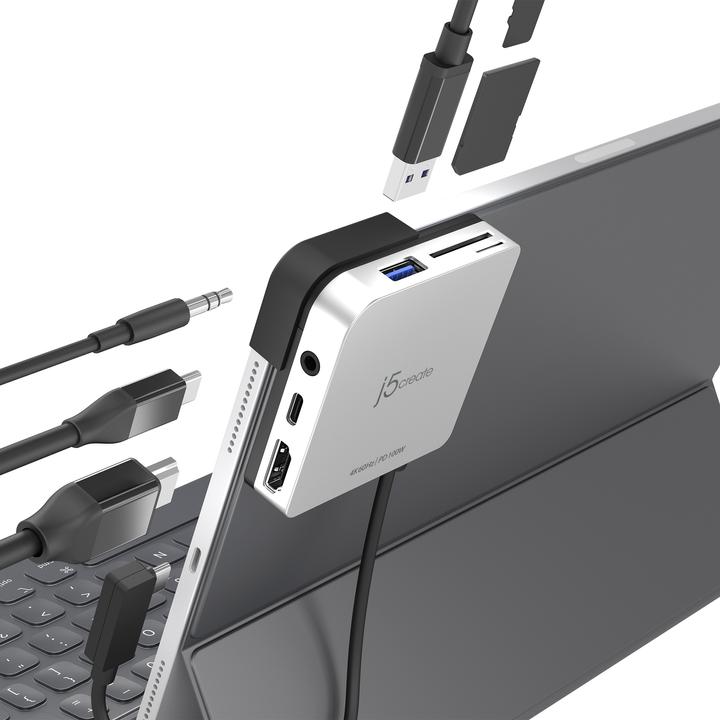Actual product image j5Create USB-C TO 4K 60HZ HDMI TRAVEL (USB-C, 1 Ports)