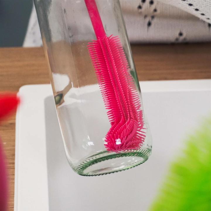 Produktbild Kochblume Flaschenbürste Slim pink