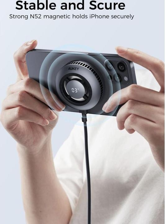 Actual product image Aukey Mag Fusion (15 W)