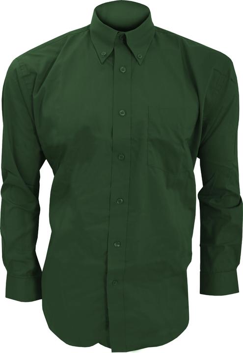 Kustom Kit Corporate Oxford Hemd Langarm