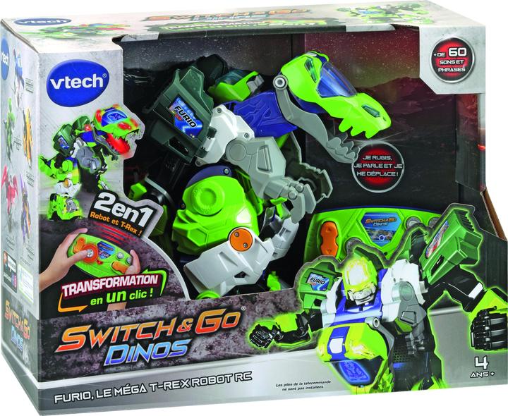 Actual product image VTech Switch & Go Dinos - Furio, méga T-Rex robot RC