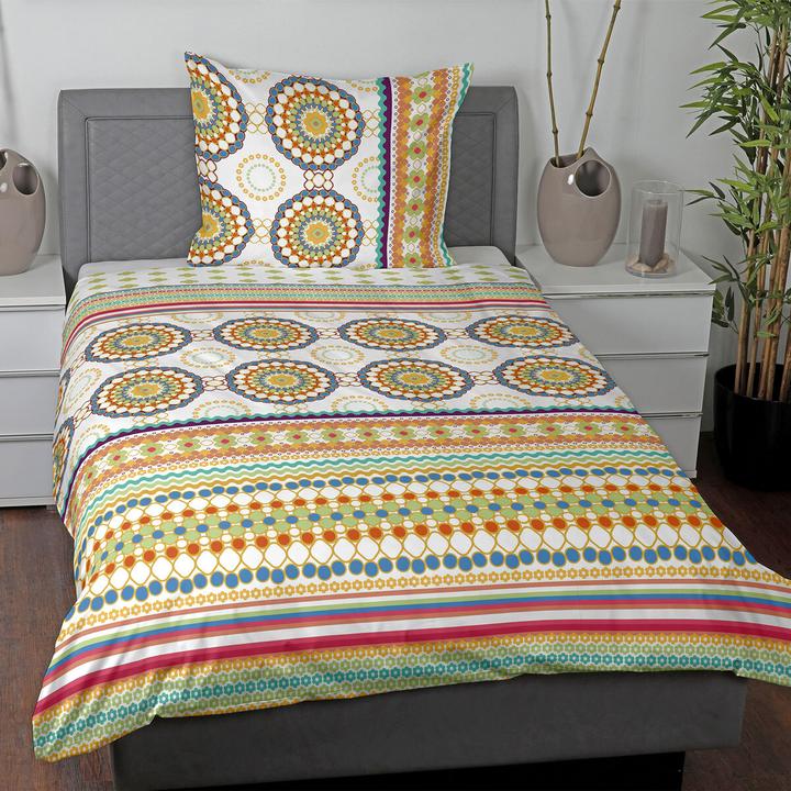 Image du produit Traumschlaf Bohème (Set de linge de lit, 155x220 cm + 80x80 cm)