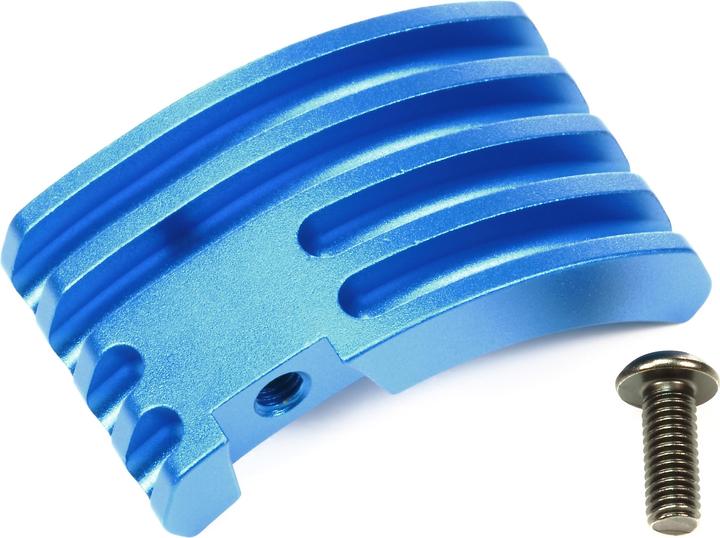 Produktbild Tamiya M-07C Alu Motor-Kühlkörper Blau elox.