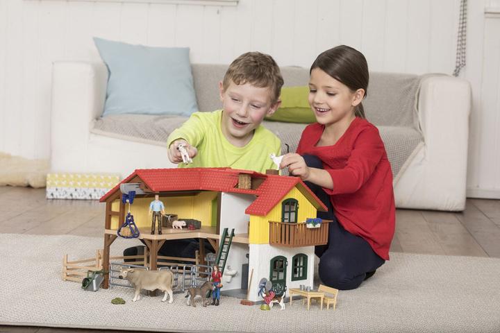 Produktbild Schleich Farm mit Stall und Tieren