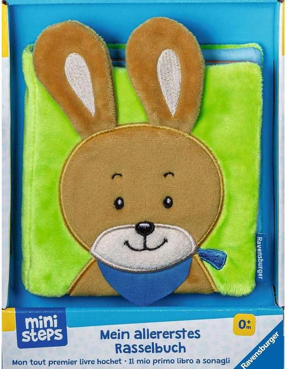 Produktbild Ministeps Mein allererstes Rasselbuch (Deutsch, Französisch, Italienisch)