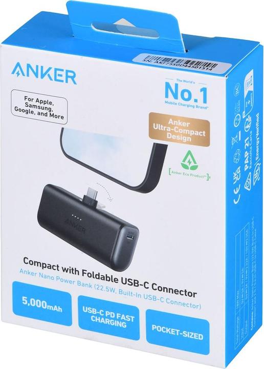 Produktbild Anker Nano (5000 mAh, 18 W, 22.50 Wh)