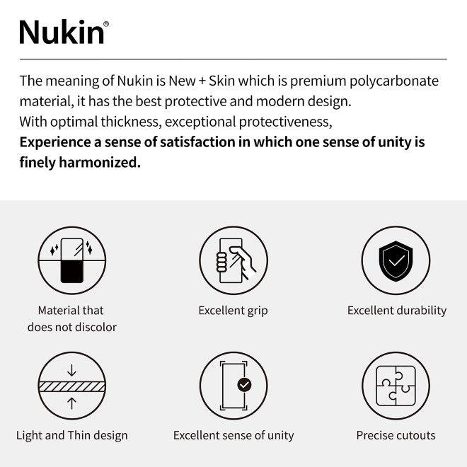 Actual product image Araree Nukin Made in Korea Series (Samsung Galaxy S24 Ultra)