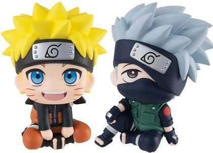 Produktbild Megahouse Naruto Shippuden Look Up Naruto Uzumaki & Hatake Kakashi Limitierte Auflage
