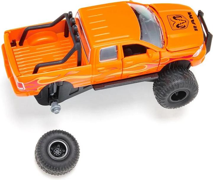 Actual product image Siku RAM 1500 with balloon tires