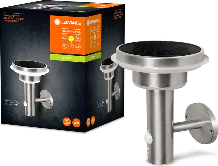 Actual product image Ledvance Endyra Style Solar Double Circle (400 lm, IP44)