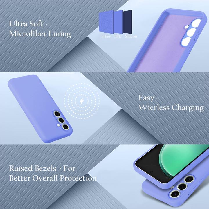 Produktbild Cadorabo Hülle für Samsung Galaxy S24 FE im Liquid Case Design (Samsung Galaxy S24 FE)