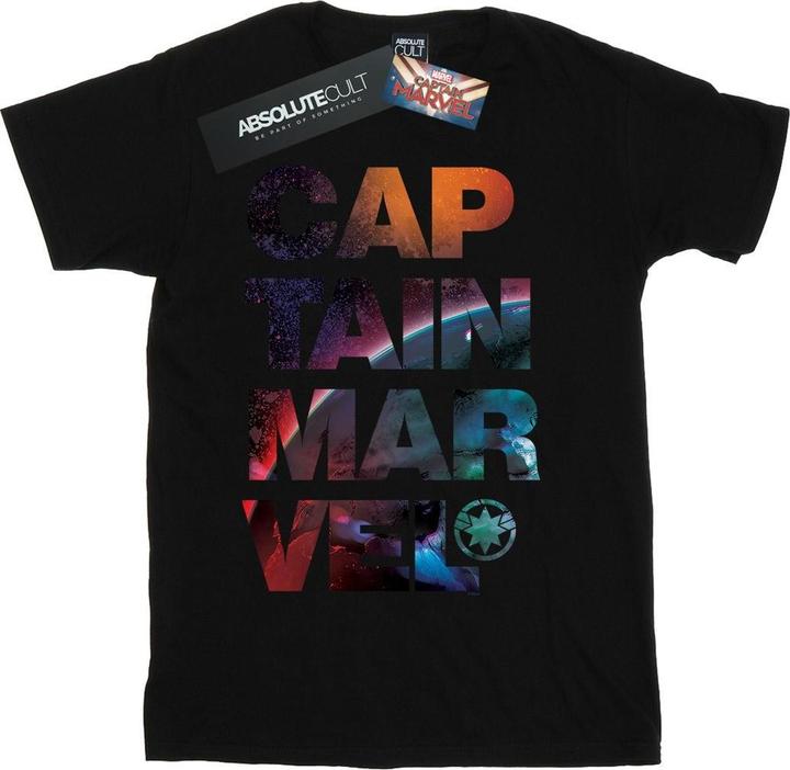 Produktbild Captain Space Text TShirt (S)
