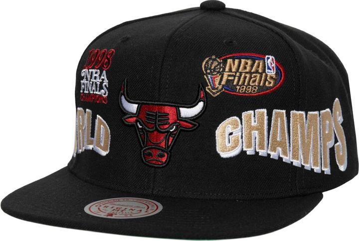 Image du produit Mitchell & Ness Snapback Cap CHAMPIONS Chicago Bulls (Taille unique)