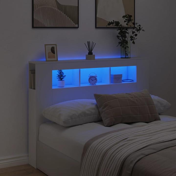 Immagine prodotto VidaXL Testiera a LED (140 x 18,5 x 103,5 cm)