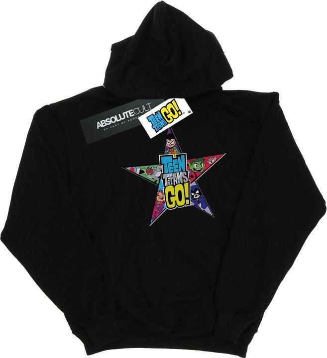 Produktbild Teen Titans Go Star Logo Kapuzenpullover Jungen (140, 146)