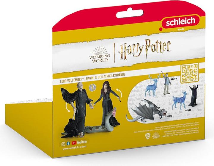 Actual product image Schleich Lord Voldemort™, Nagini & Bellatrix Lestrange