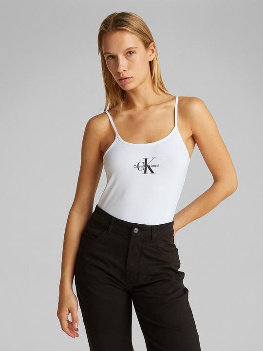 Image du produit Calvin Klein Jeans Monologo Strappy Tank Top (L)