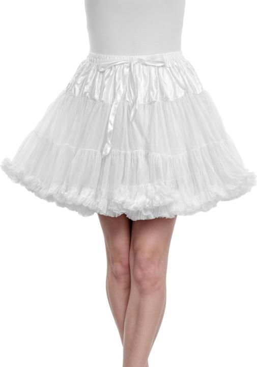 Produktbild Metamorph Rüschen Tutu weiss - Karneval Faschingskostüm Rock (One Size)