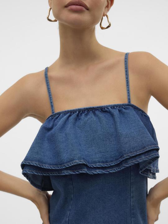 Actual product image Vero Moda VMANNY Kurzes Kleid Jeanskleid (L)