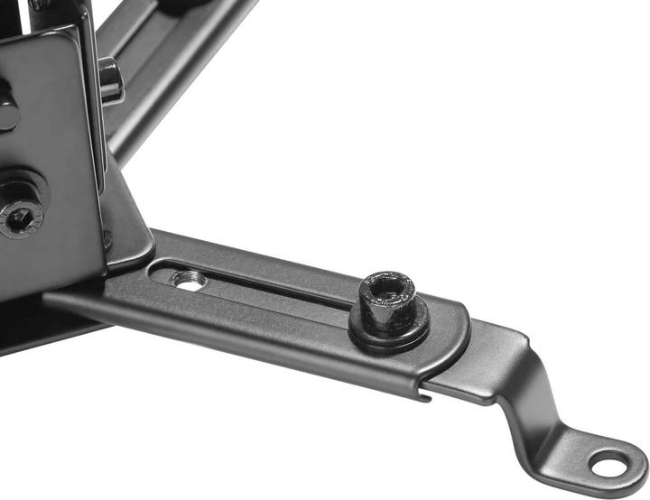 Actual product image Wiltec Projector mount 20kg Projector mount ceiling wall 43-65cm swivelling (Ceiling, Wall)