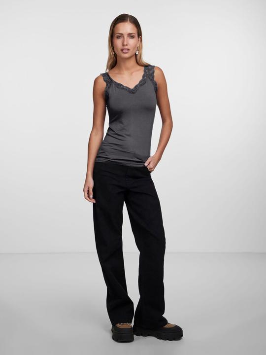 Actual product image Pieces Pcbarbera Lace Top Noos Bc (M)