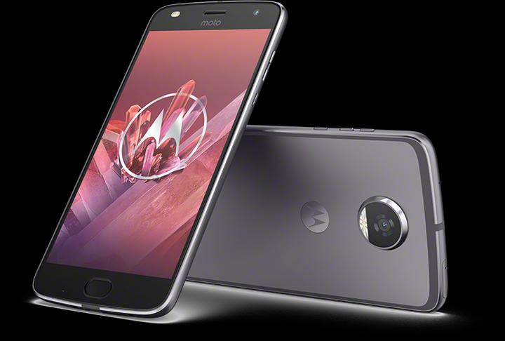 Produktbild Motorola Moto Z2 Play + JBL Soundboost 2 (64 GB, Lunar Gray, 5.50", Dual SIM + SD, 12 Mpx, 4G)