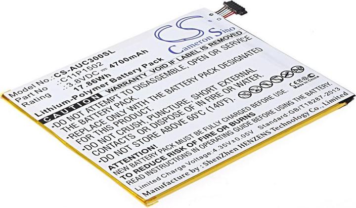 Actual product image NoName Battery C11P1502 for Asus, 3.8V, 4700mAh (4700 mAh)