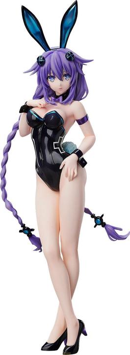 Actual product image FREEing Hyperdimension Neptunia PVC Statue 1/4 Purple Heart: Bare Leg Bunny Ver. 47 cm