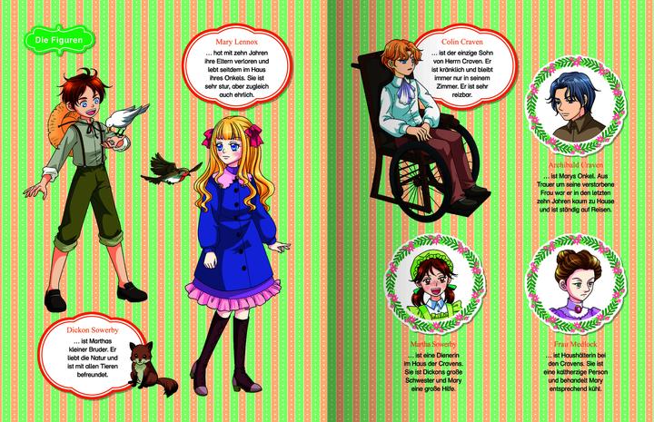 Produktbild MANHWA – Klassiker für Kids – Der geheime Garten (Deutsch, Frances Hodgson Burnett, 2025)