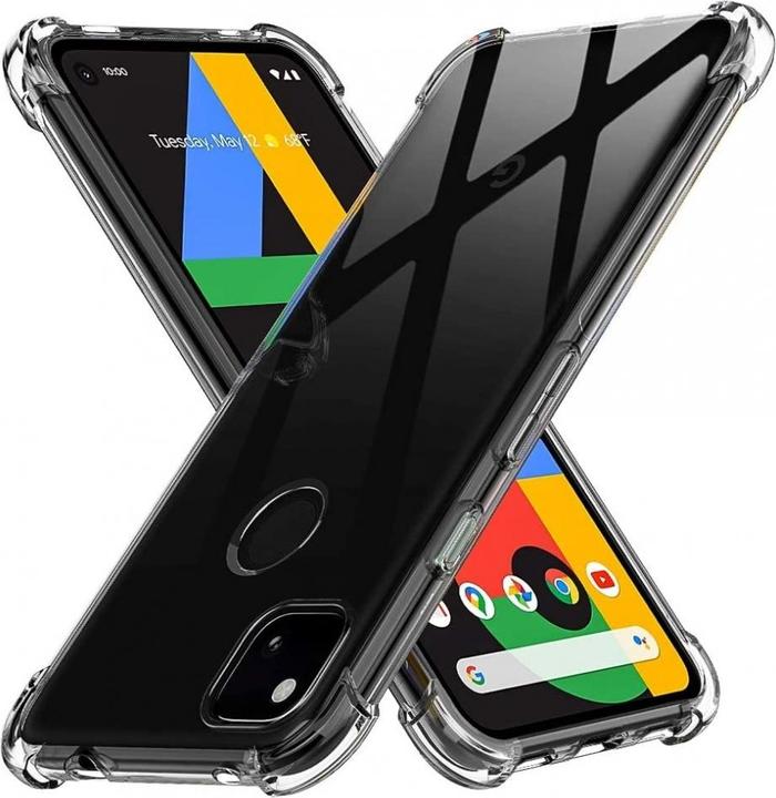 Immagine prodotto Screenguard Google Pixel 4a Cover Cristallo Morbido Airbag Paraurti (Google Pixel 4a)