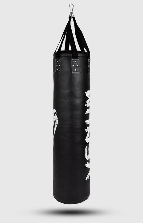 Immagine prodotto Venum Challenger Heavy bag + Gancio per il soffitto - Nero/Bianco - Riempito - 170cm (170 cm, 50 kg)