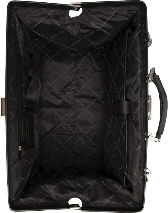 Produktbild The Vegan Cow Chesterfield Brand Leren Weekendtas Zwart Corfu (41.90 l)