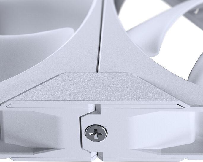 Actual product image Phanteks M25 Gen2 PWM D-RGB fan - 120mm, white (120 mm, 1 x)