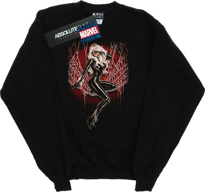 Image du produit - Sweat BLACK CAT SPIDER WEB - Homme (M)